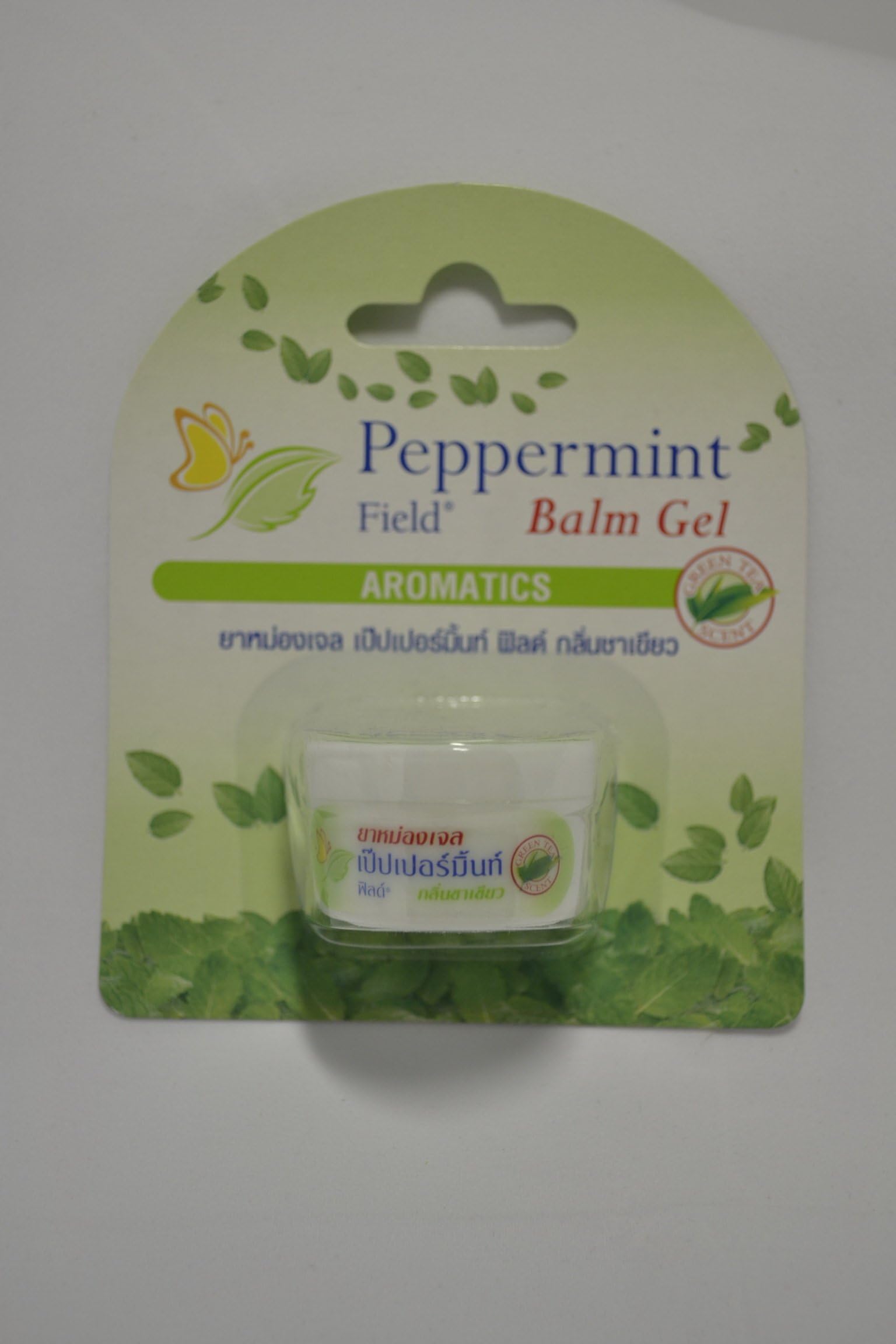 Peppermint Natural Menthol Aromatic Field Gel Balm for Relief of Dizziness 8g