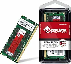 MEMÓRIA RAM NOTEBOOK DDR3L 8GB 1600MHZ KEEPDATA KD16LS11/8G