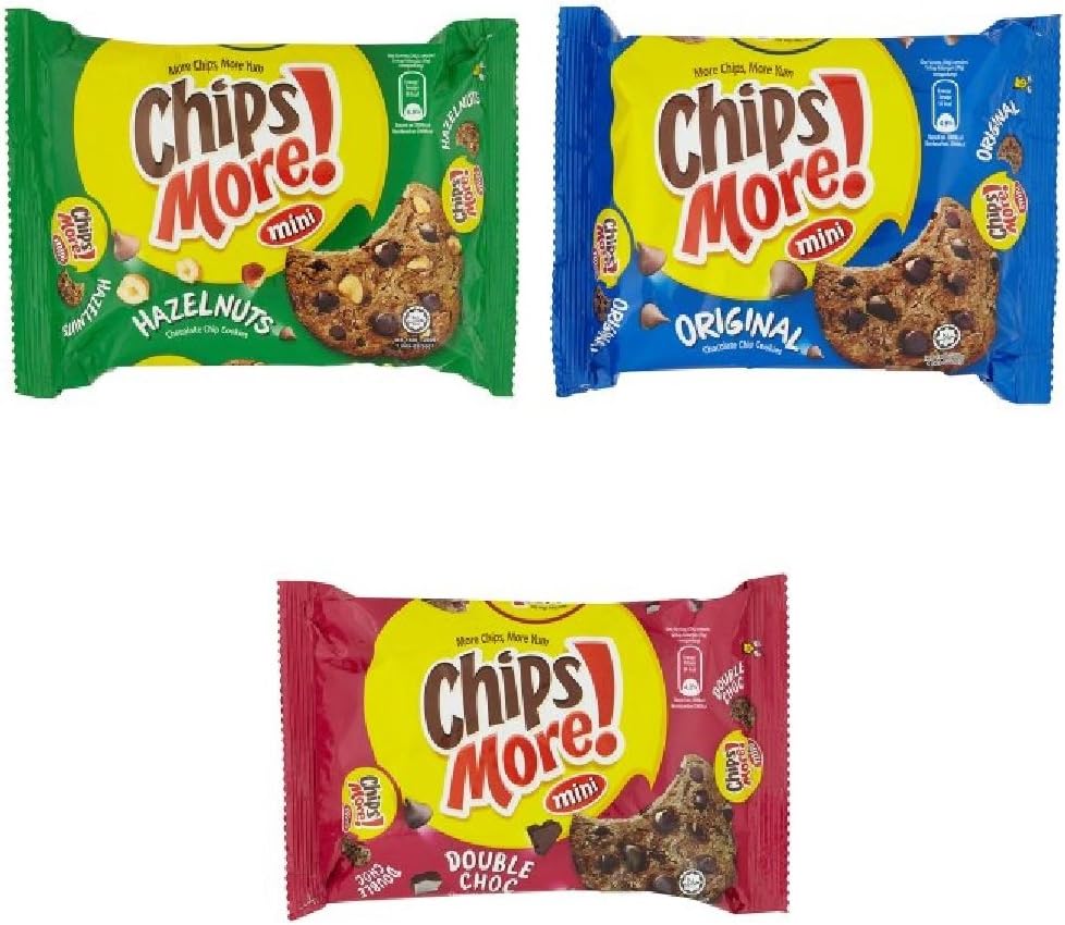 Mini Chocolate Chip Cookies 10 Packs x 88g (Mix)