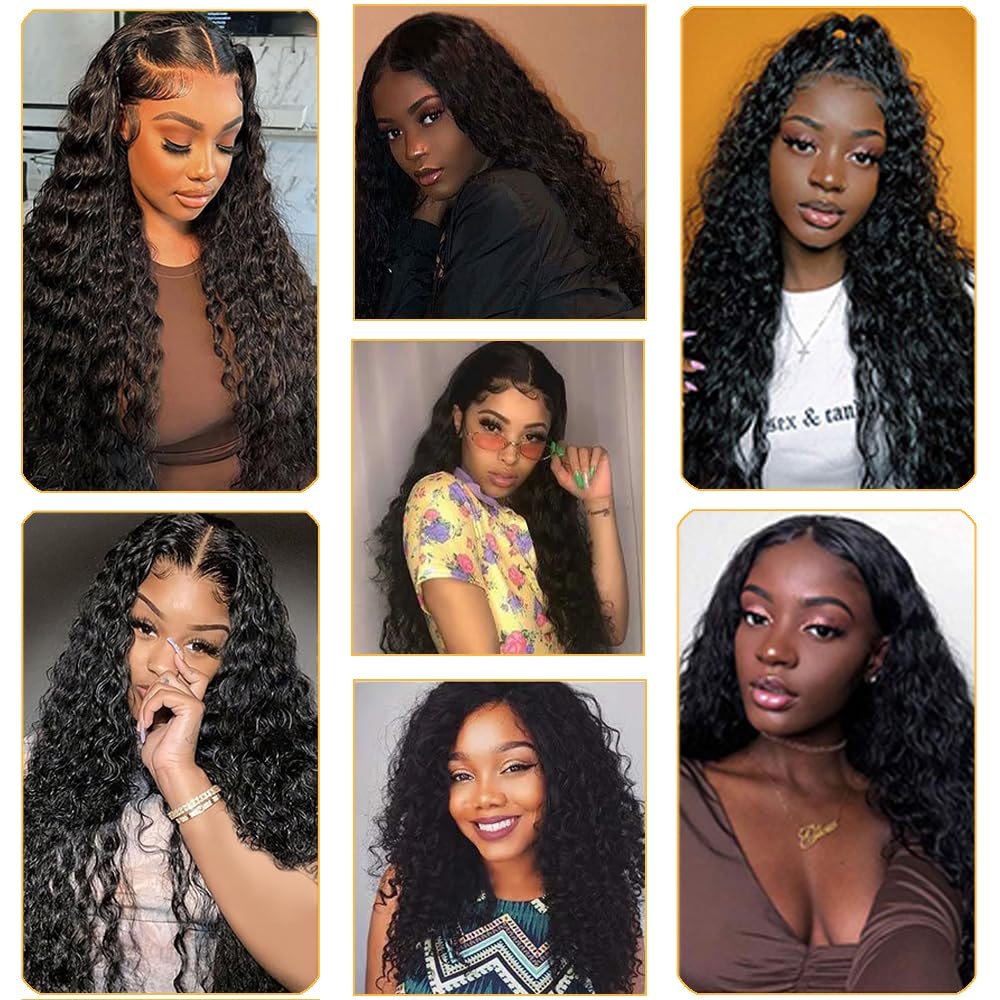 Amazon.com : Water Wave Human Hair Bundles Brazilian Remy 