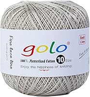 Vista 76 de golo 24 bolas hilo de ganchillo tamaño 10 hilo para tejer a mano hilo de ganchillo 10-24-1