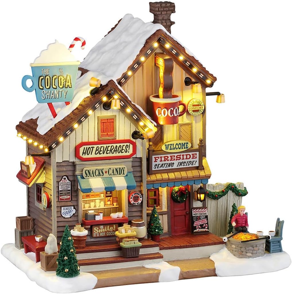 Lemax, The Cocoa Shanty, Lighted Buildings, #65528