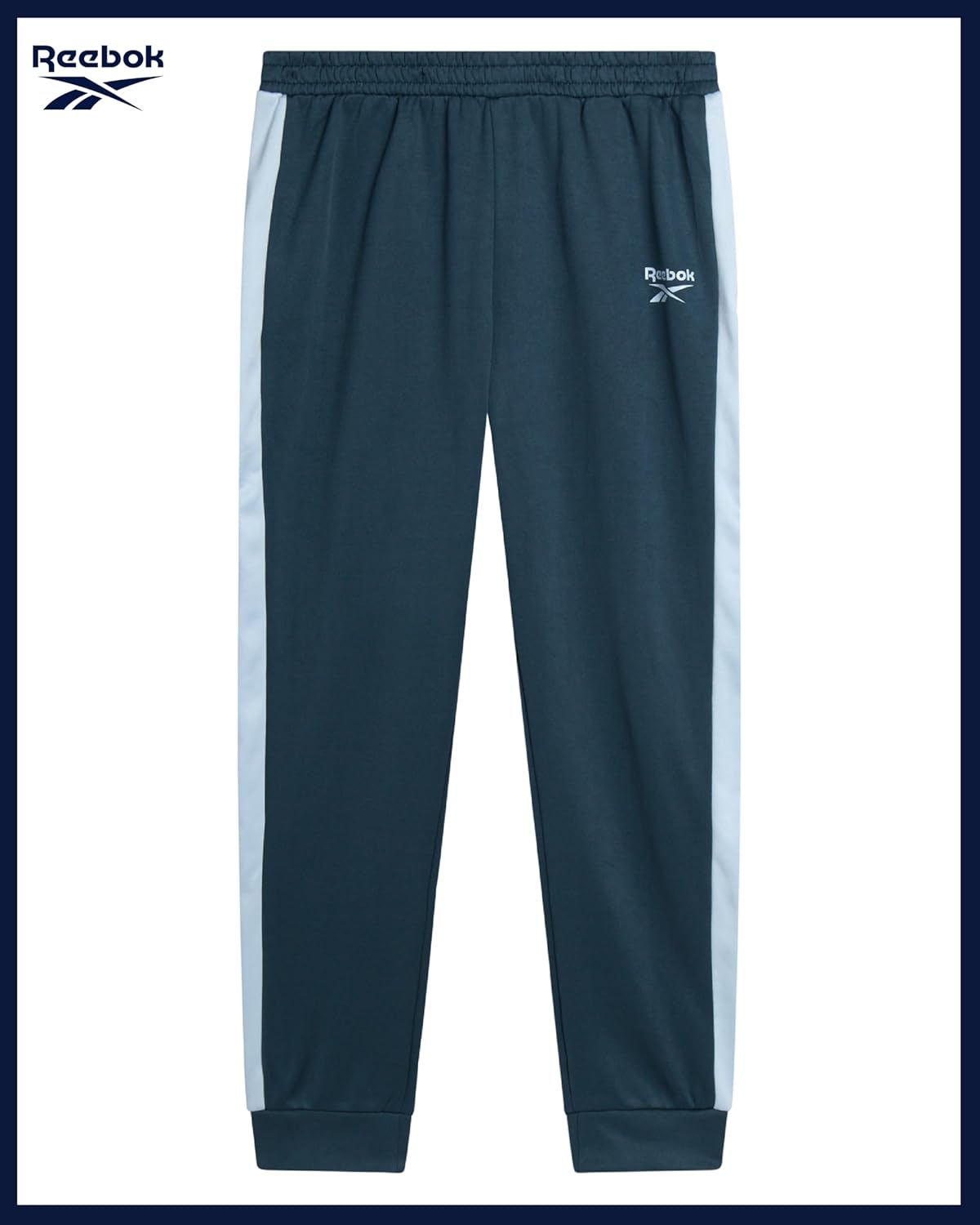 Reebok Boys Tracksuit Set - 2 Piece Athletic Tricot Joggers Set with Fleece Lined Zip Up Jacket and Active Boys Sweatpants - Image 7