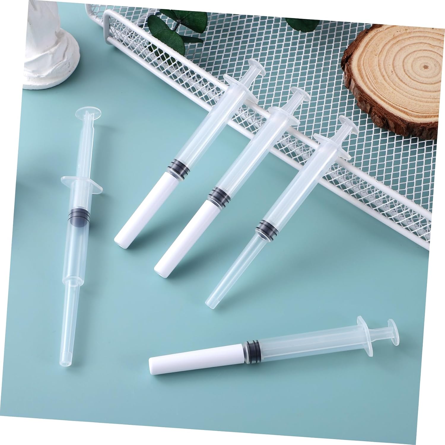 Didiseaon 10Pcs Disposable Launcher for Rectal Use Painless Tube Applicators with Caps for Easy and Convenient Application