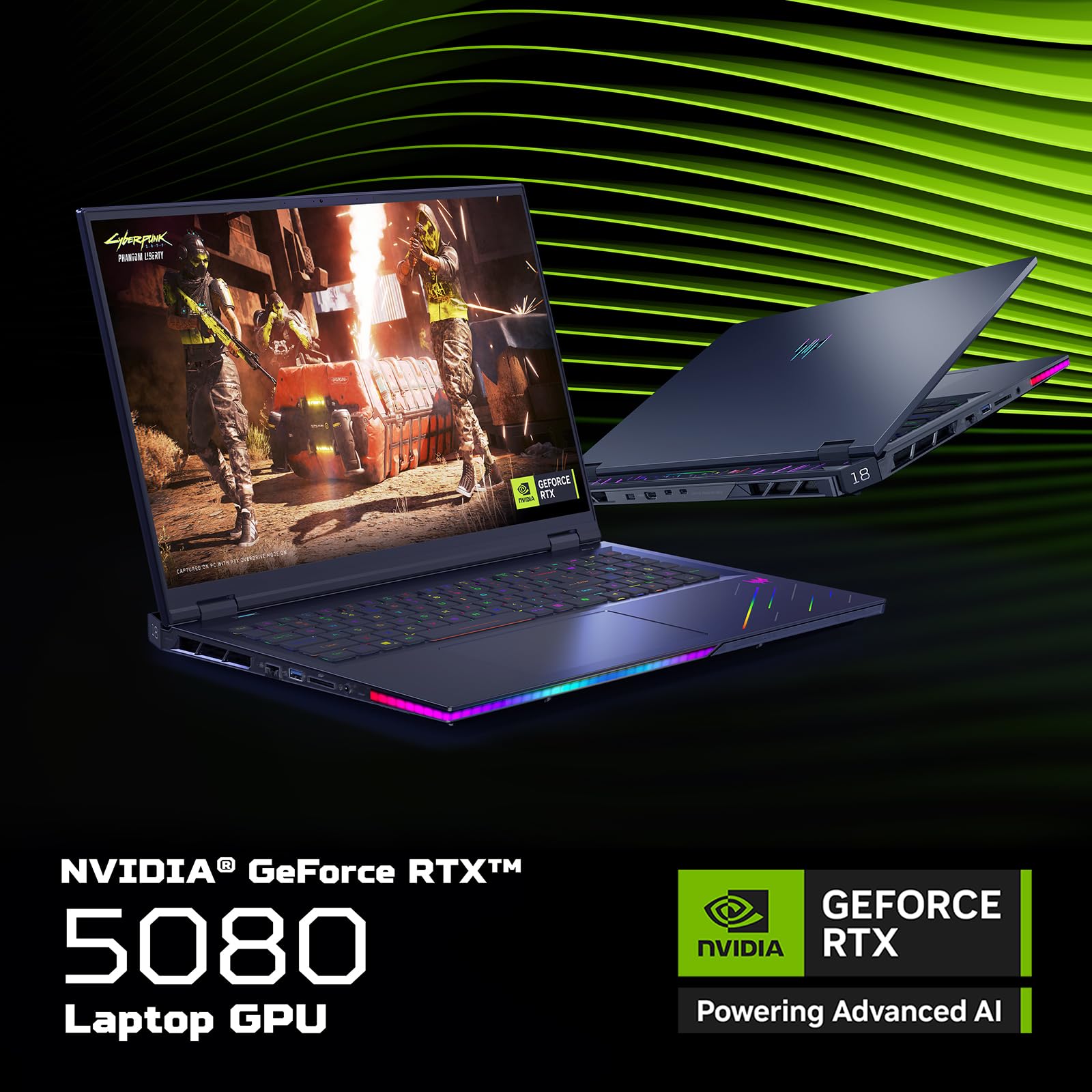 acer Predator Helios Neo 18 AI PHN18-72-97B2 Notebook Gaming, NVIDIA GeForce RTX 5070 Ti 12 GB GDDR7, Intel Core Ultra 9 275HX, RAM 32 GB DDR5, 2 TB SSD, Display 18" WQXGA IPS 250 Hz, Windows 11 Pro