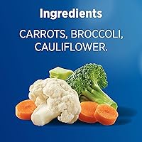 Vista 9 de Birds Eye Steamfresh Zanahorias, brócoli y coliflor, cómodas verduras congeladas, bolsa de 10.8 onzas