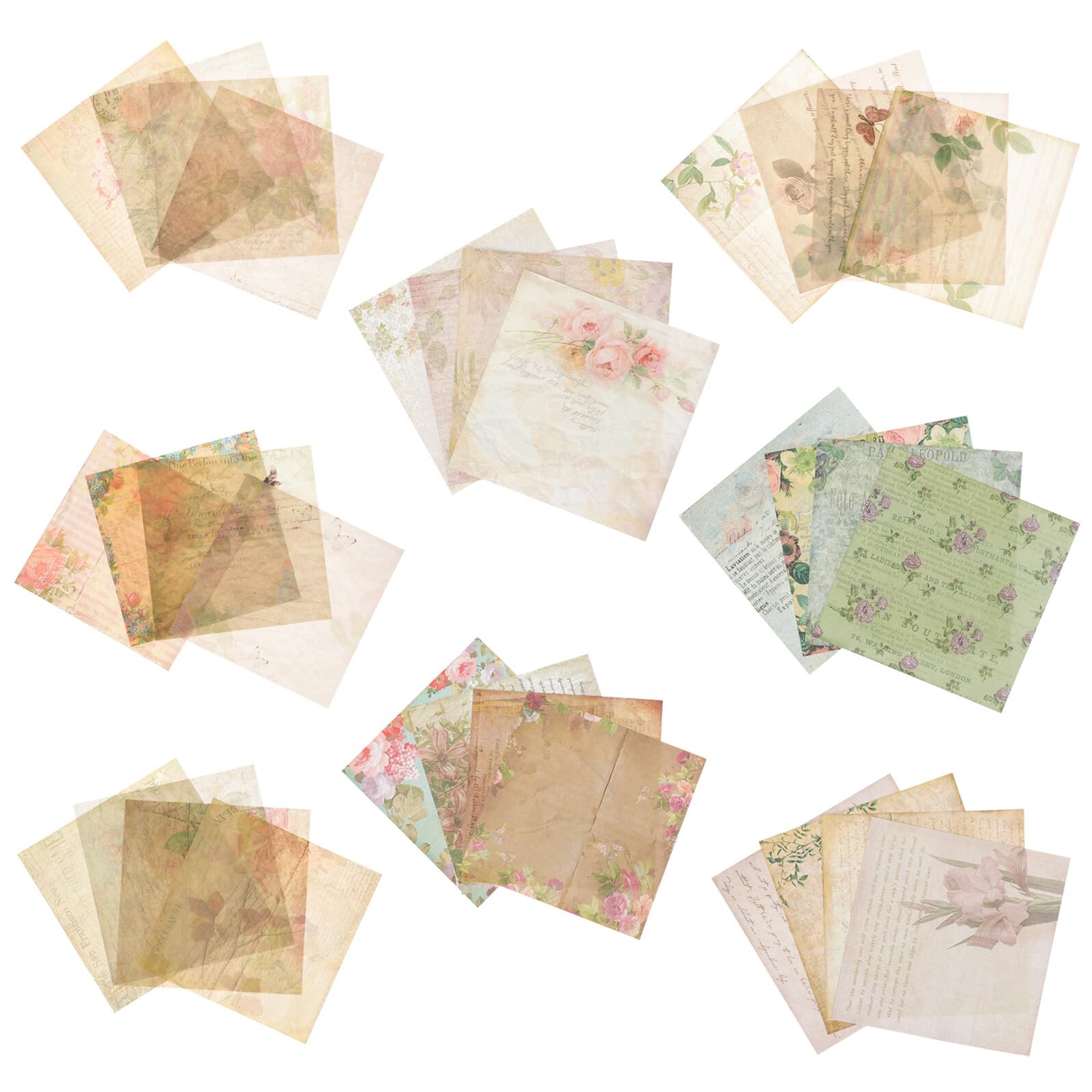 Papeles de álbumes de recortes vintage que no se desvanecen con los años
