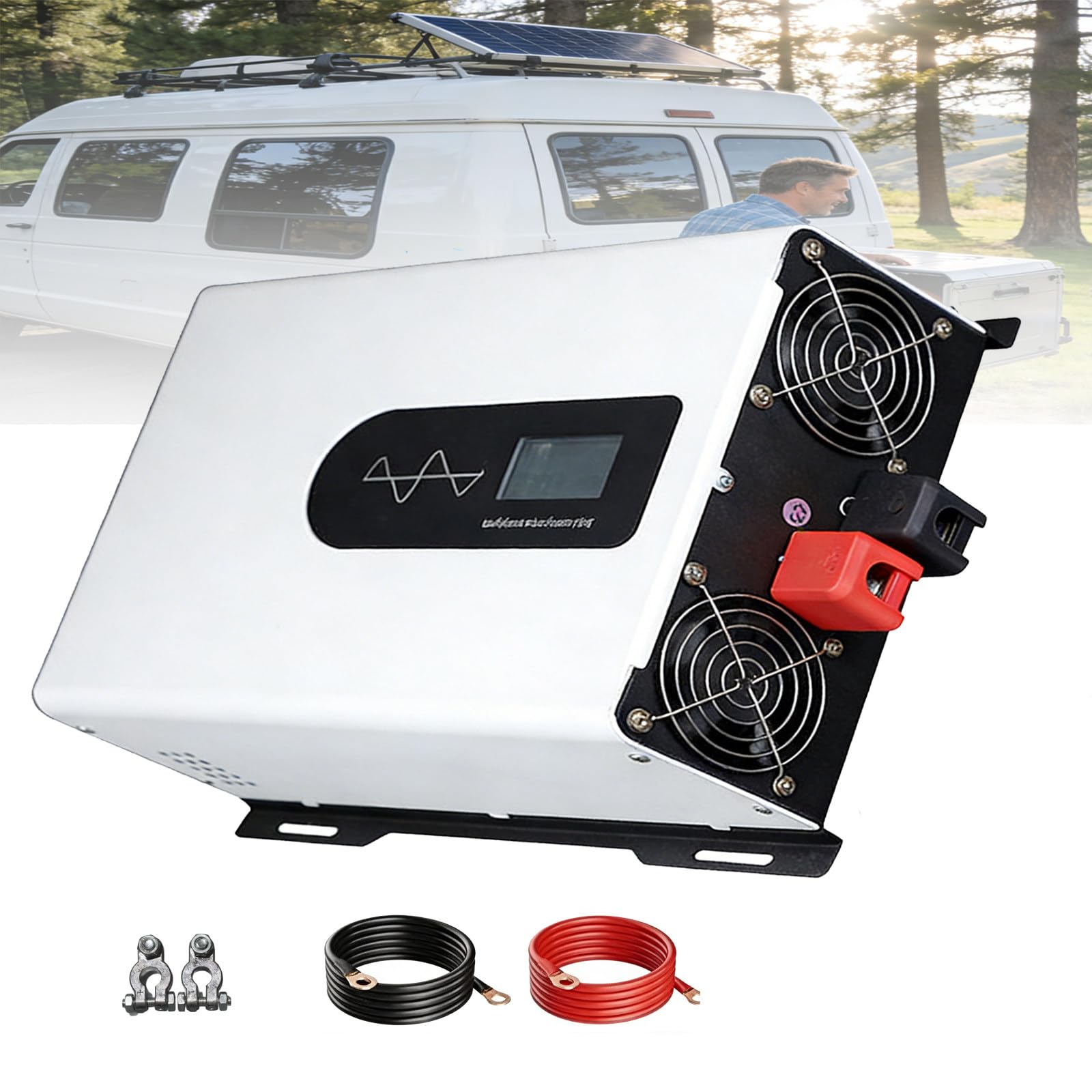 eQianyuan 60V Pure Sine Wave Inverter DC To AC 60V/5000W-110V