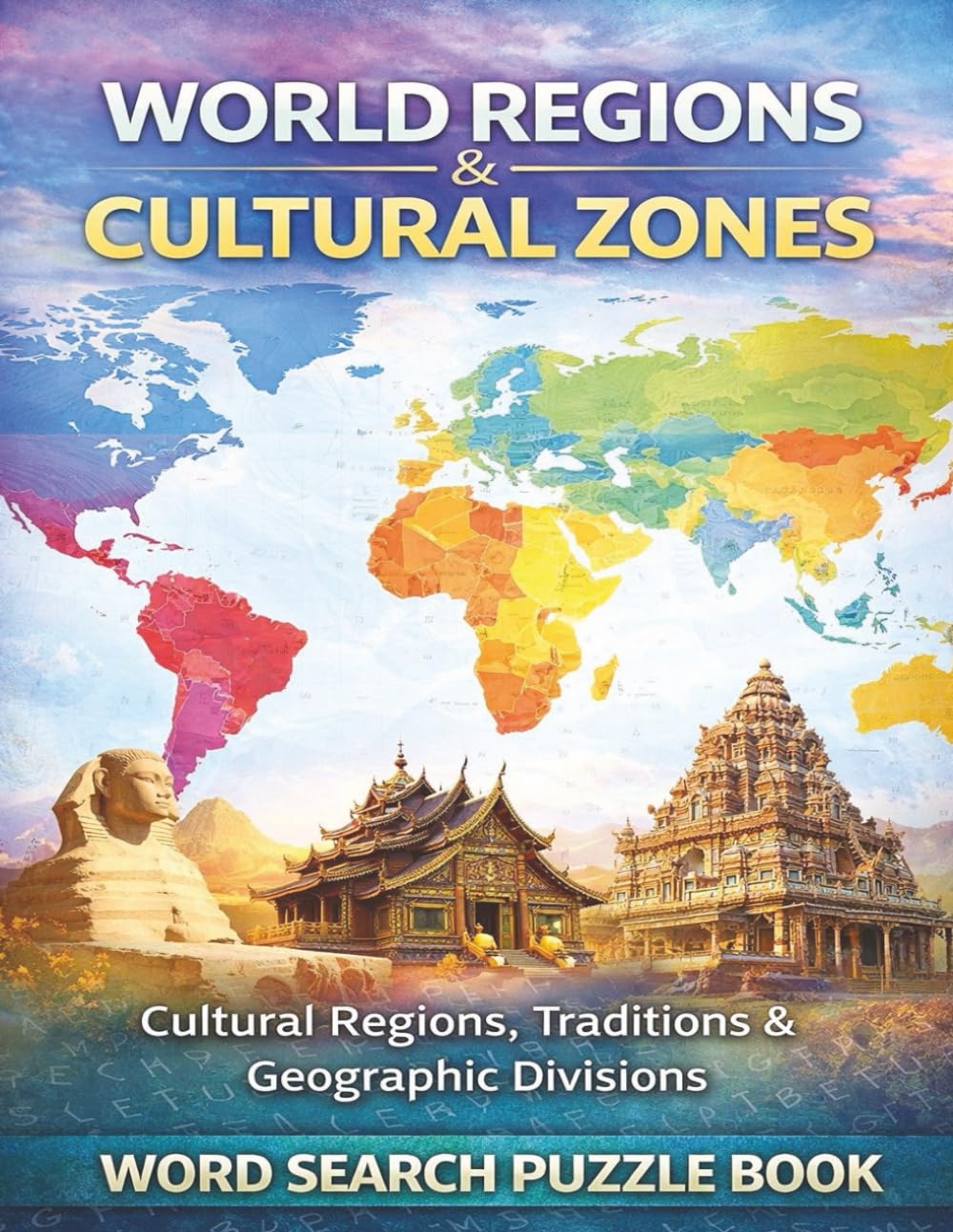 World Regions & Cultural Zones: Cultural Regions, Traditions & Geographic Divisions. A Word Search Puzzle Book (Travel & Discovery)