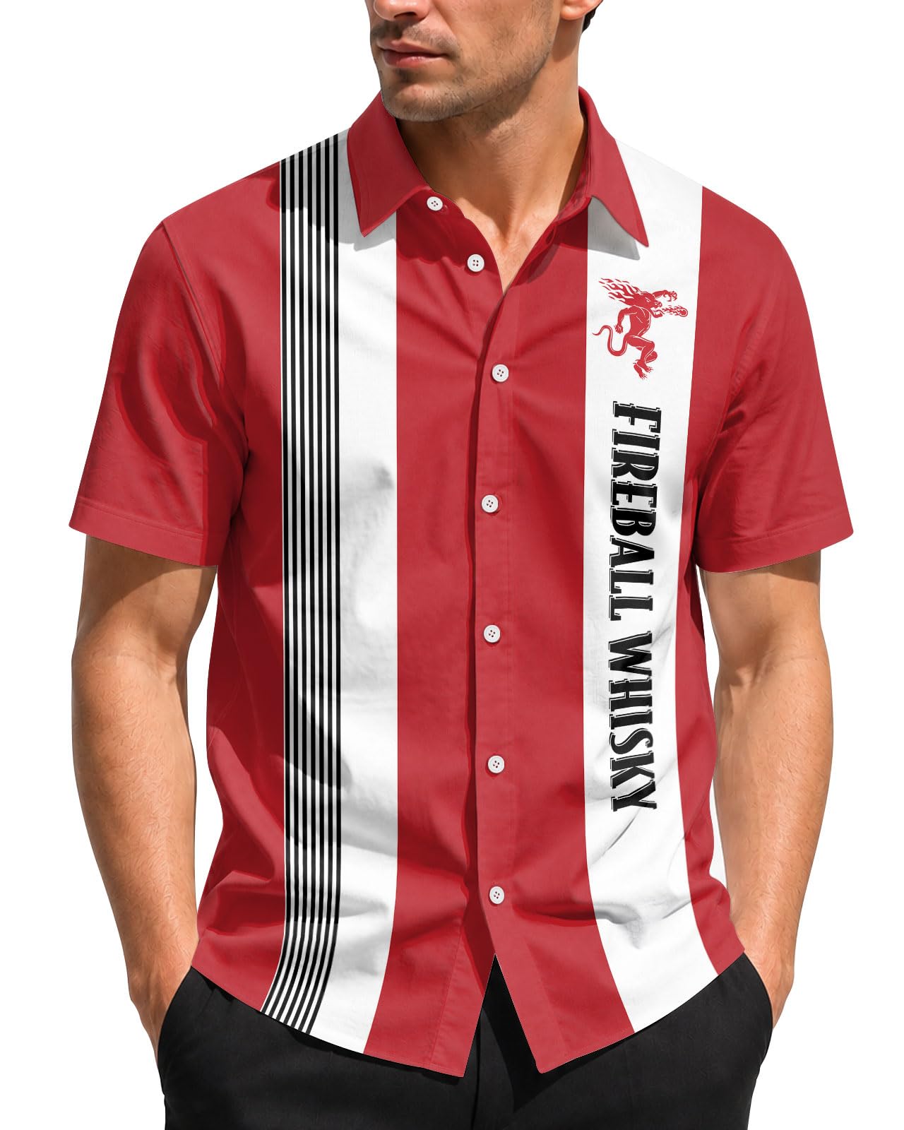 99TIMORO Movie Characters Halloween Shirt for Men Short Sleeve Top
