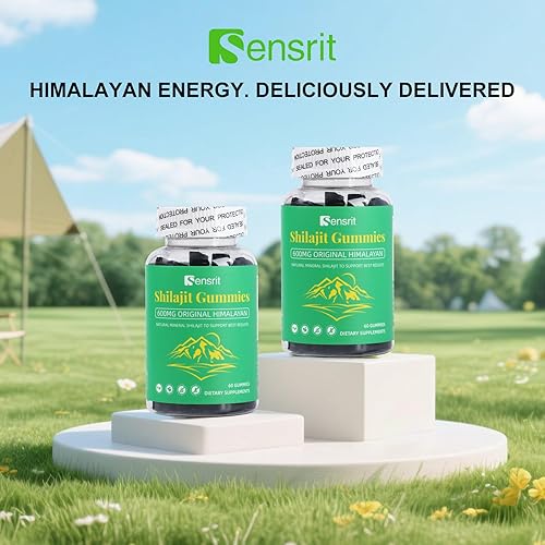 Miniatura 5 de Shilajit Gummies 600mg  Resina Shilajit pura del Himalaya  Energía natural, resistencia, claridad mental y apoyo de vitalidad para hombres y mujeres
