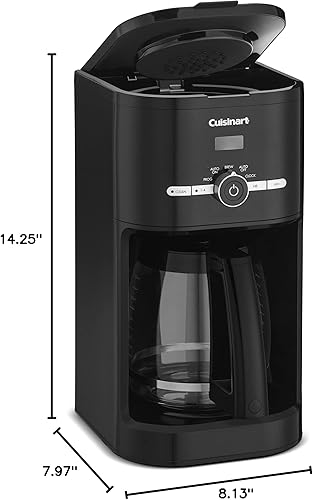 Miniatura 7 de Cuisinart DCC-1120BK Cafetera programable clásica de 12 tazas, color negro (renovado)