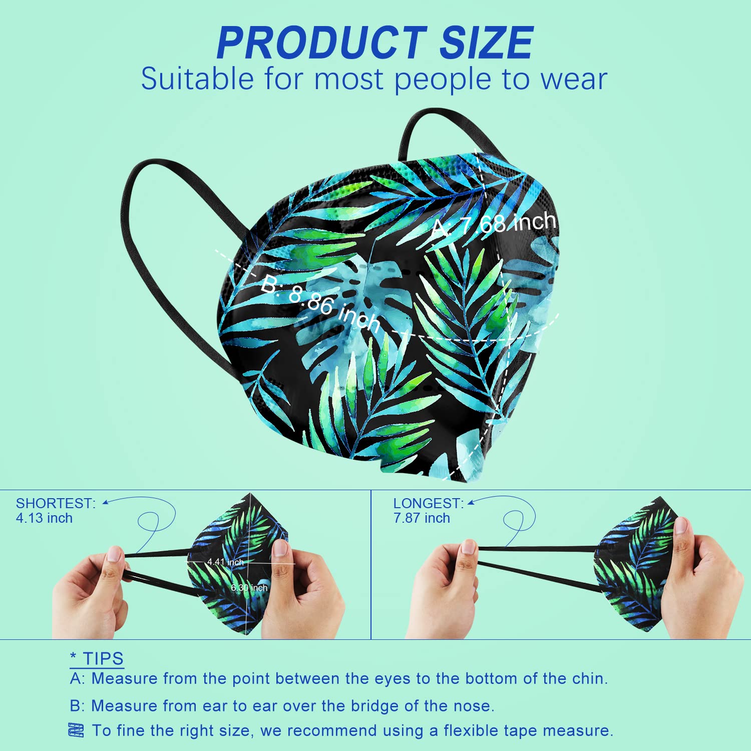 MISSAA KN95 Mask 30 PCS, 5-Layers Comfortable Masks