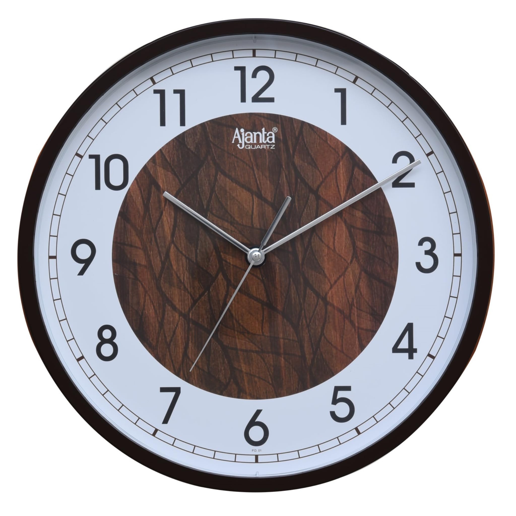 Orpat Ajanta Wall Clock for Home and Offices Silent Sweep Movement 12 Inches Wall Clock (Brown_30 x 30 x 4 cm) (B0D33N6CQH) Amazon Price History, Amazon Price Tracker