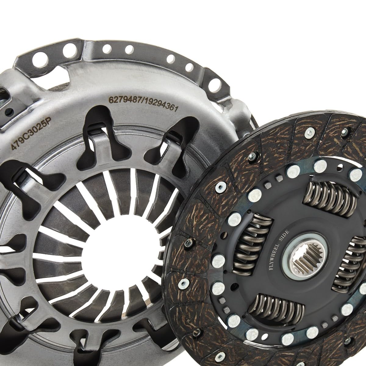 RIDEX PLUS 479C3025P Kit de embrague con cojinete de desembrague con plato de embrague Compatible con TOYOTA AYGO WNB1, KGB1