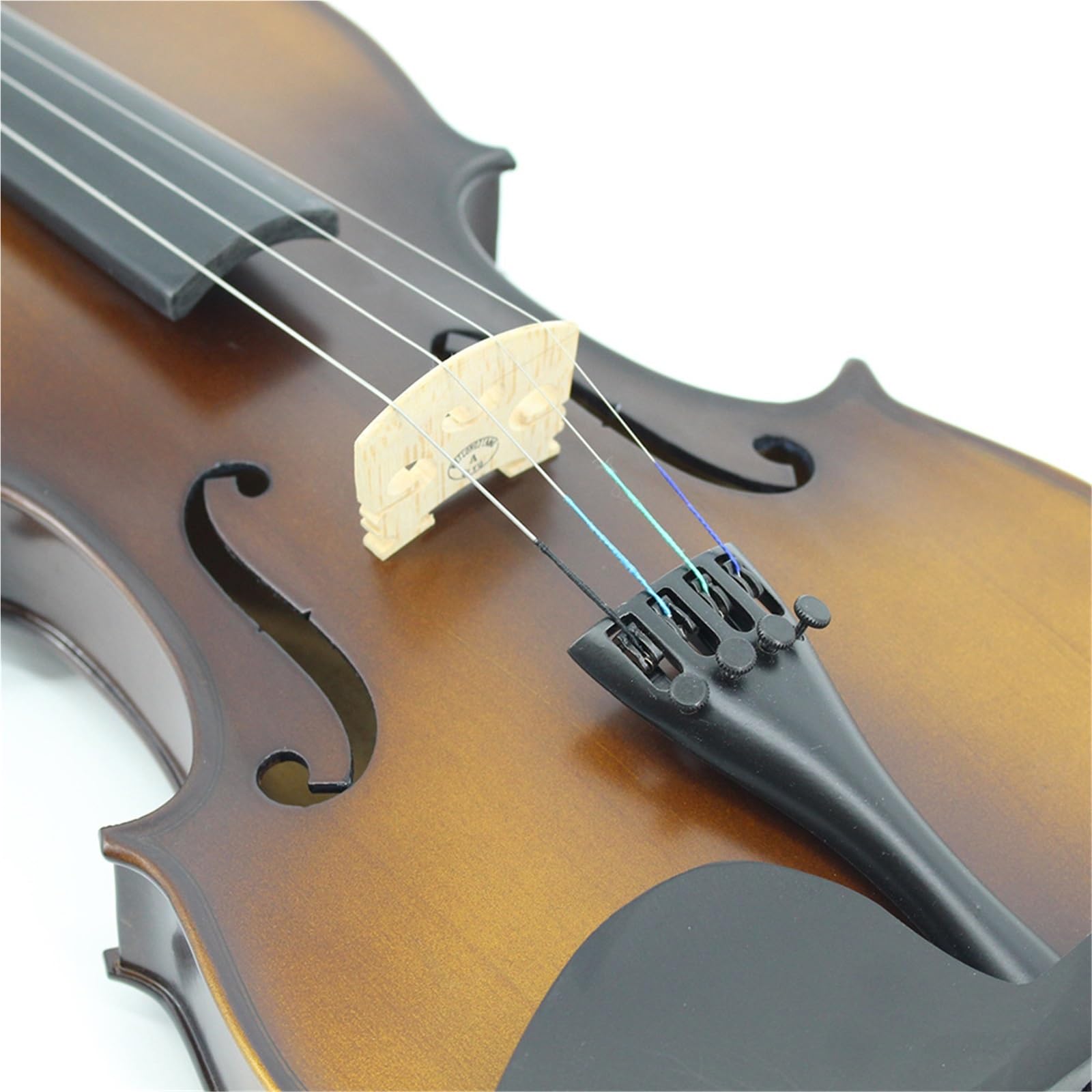 Violino Set Arco Per Pianoforte 4/4 Per Violino Fatto A Mano Yakuang In Legno Massello Per Principianti(1/8)