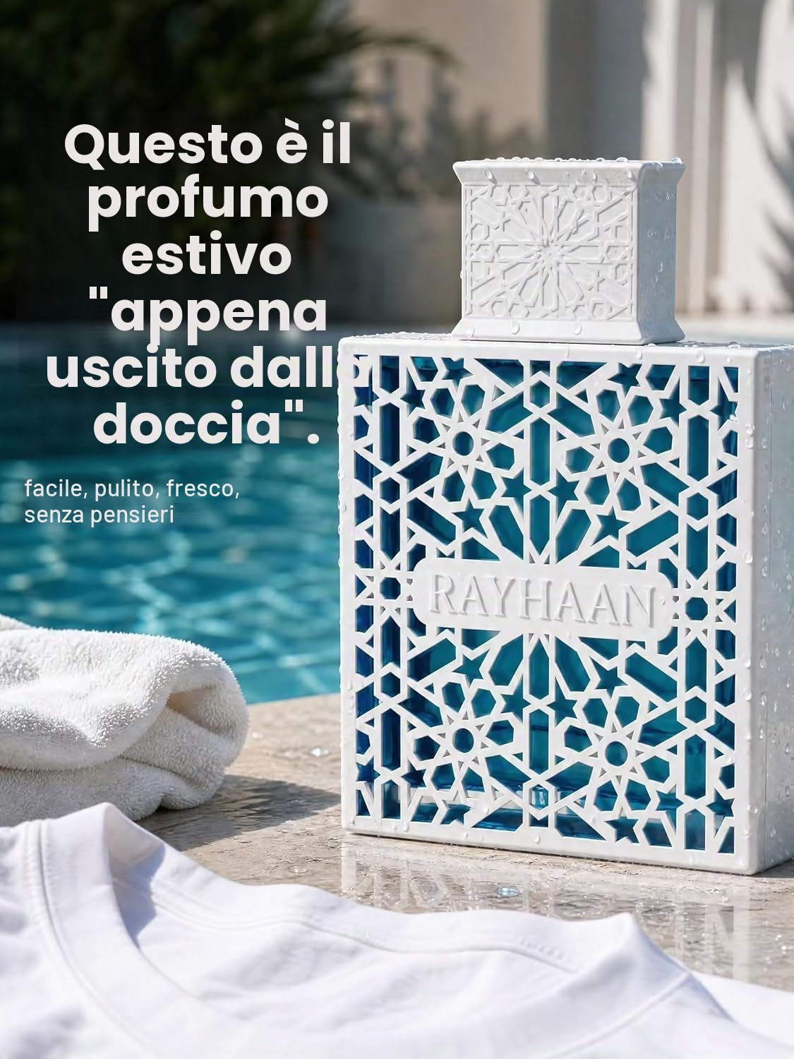 Profumo arabo Rayhaan Blu 100 ml