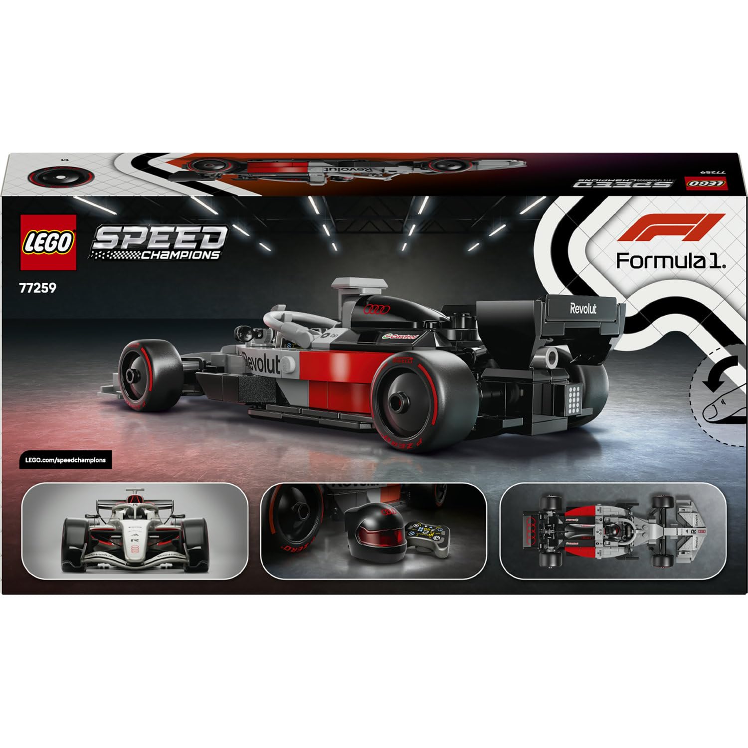 LEGO Speed Champions Audi Revolut F1 Team R26 Yarış Arabası 77259