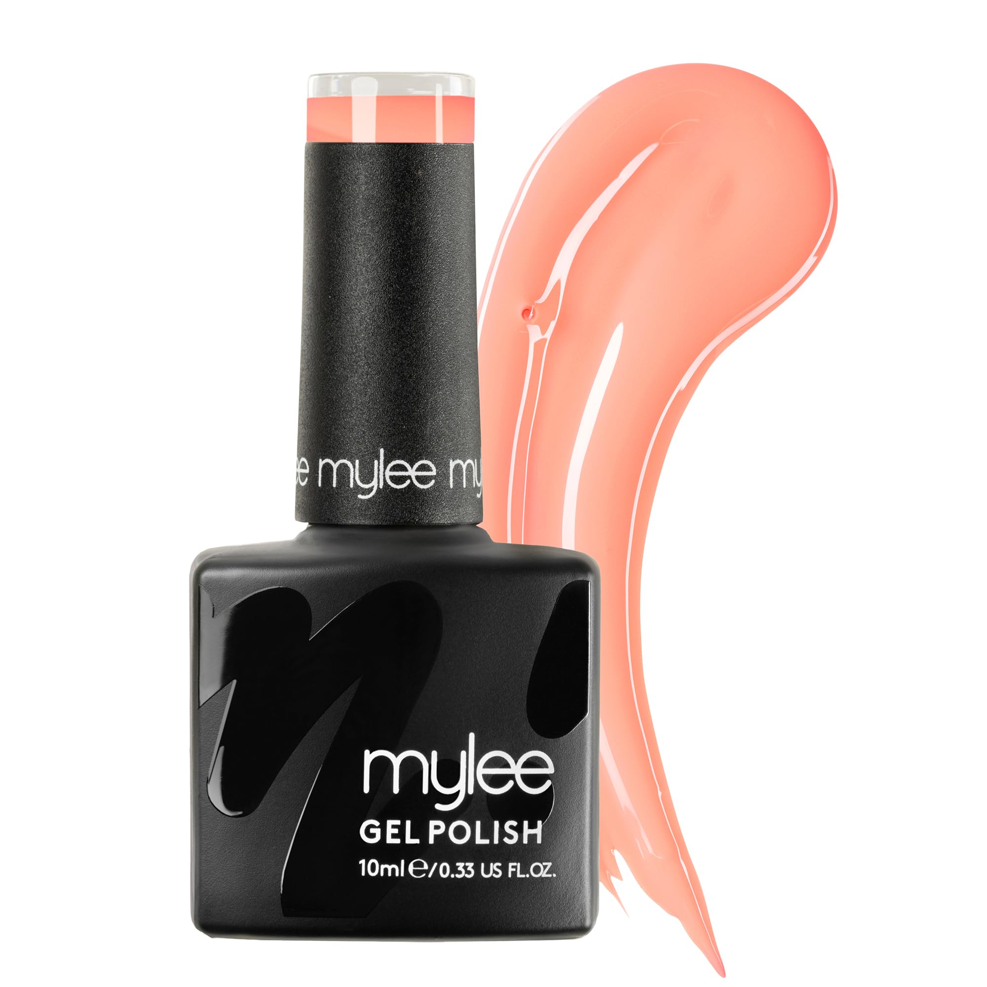 Mylee Esmalte de Uñas en Gel Semipermanente 10ml [Apricot Jam] UV/LED Nail Art Manicure Pedicure para Uso Profesional y Doméstico [Otoño/Invierno 2024] - Larga Duración y Fácil de Aplicar