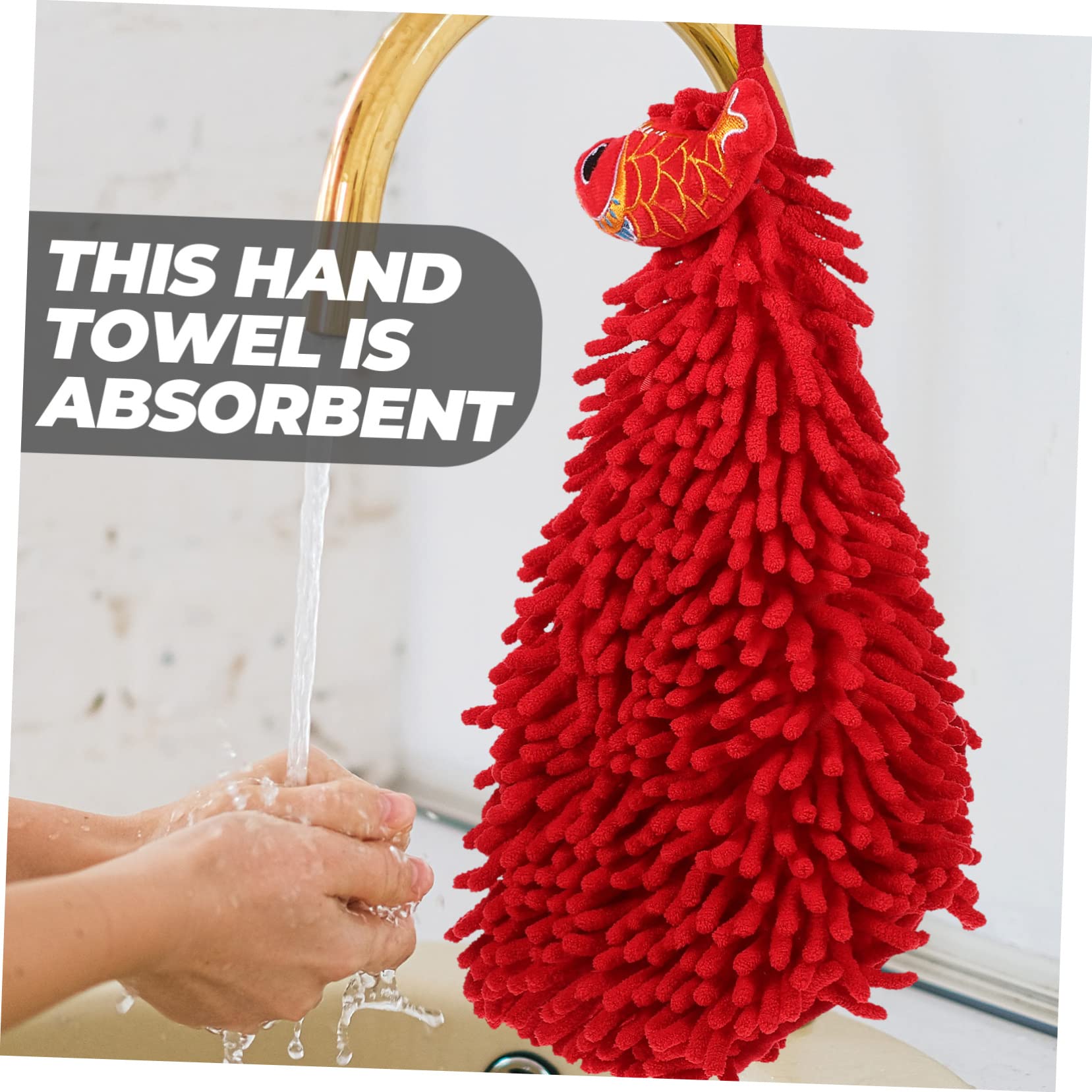 Suspendus Main Serviettes Absorbant Salle De Bains Main