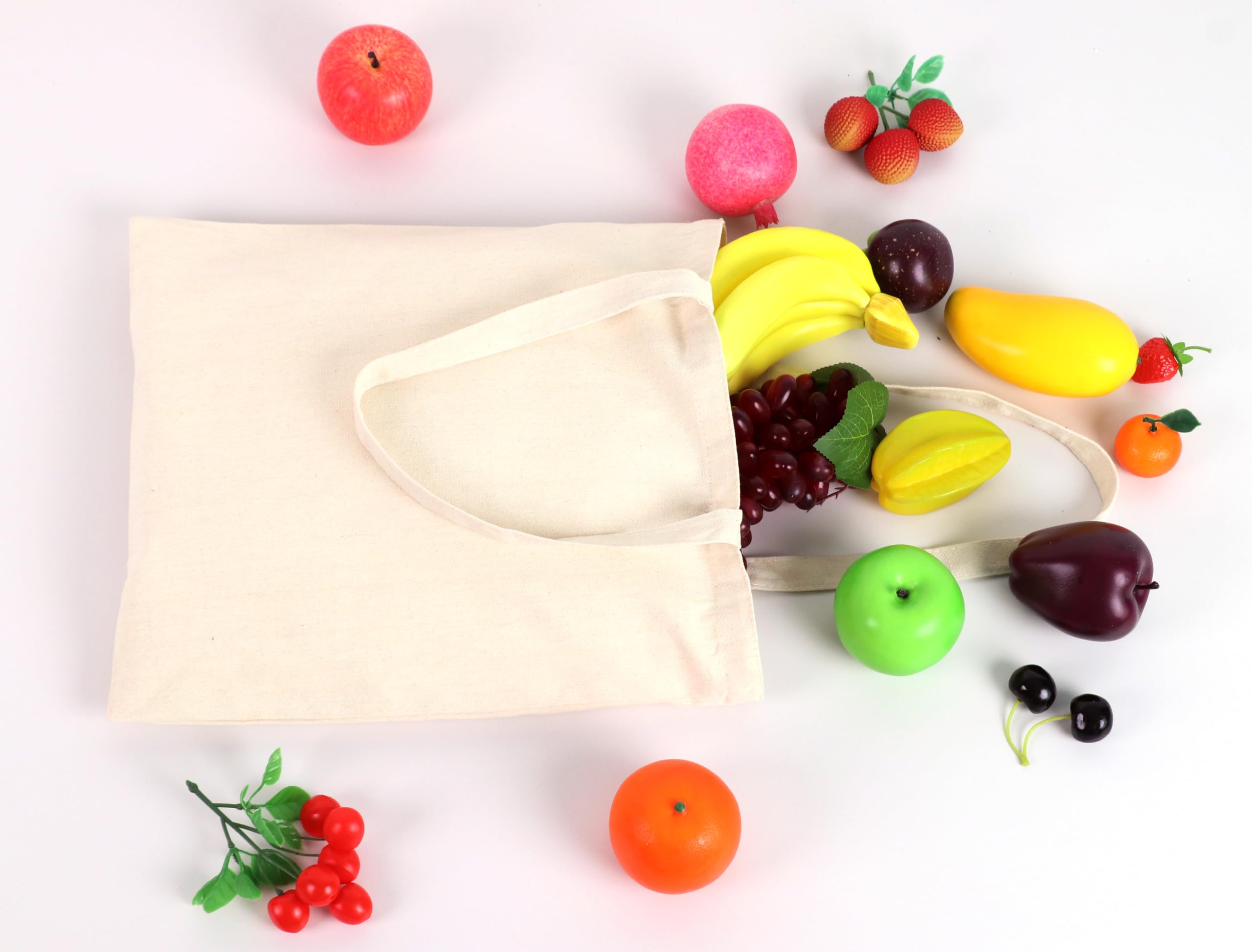Borsa di tela da donna, riutilizzabile, in cotone, per la spesa, idea regalo, per fai da te