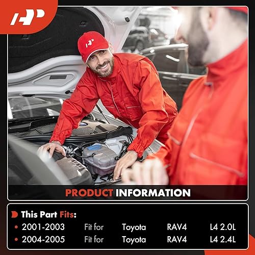 Miniatura 2 de A-Premium Compresor A/C con embrague compatible con Toyota RAV4 2.0L 2.4L 2001-2005, Sport Utility