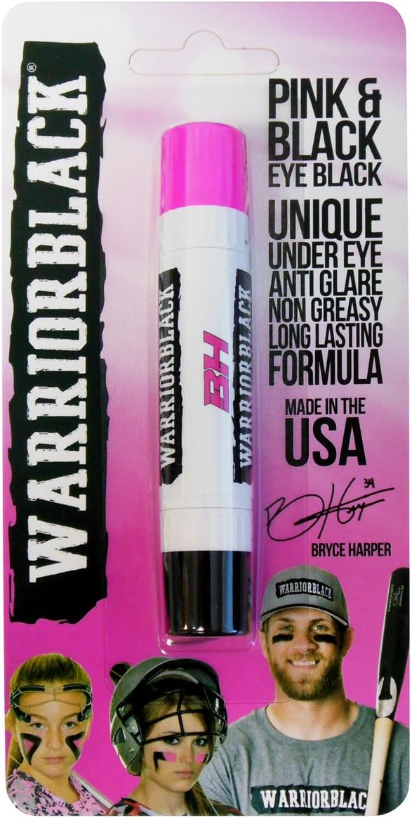 Warriorblack Eye Black Pink and Black Duet Stick
