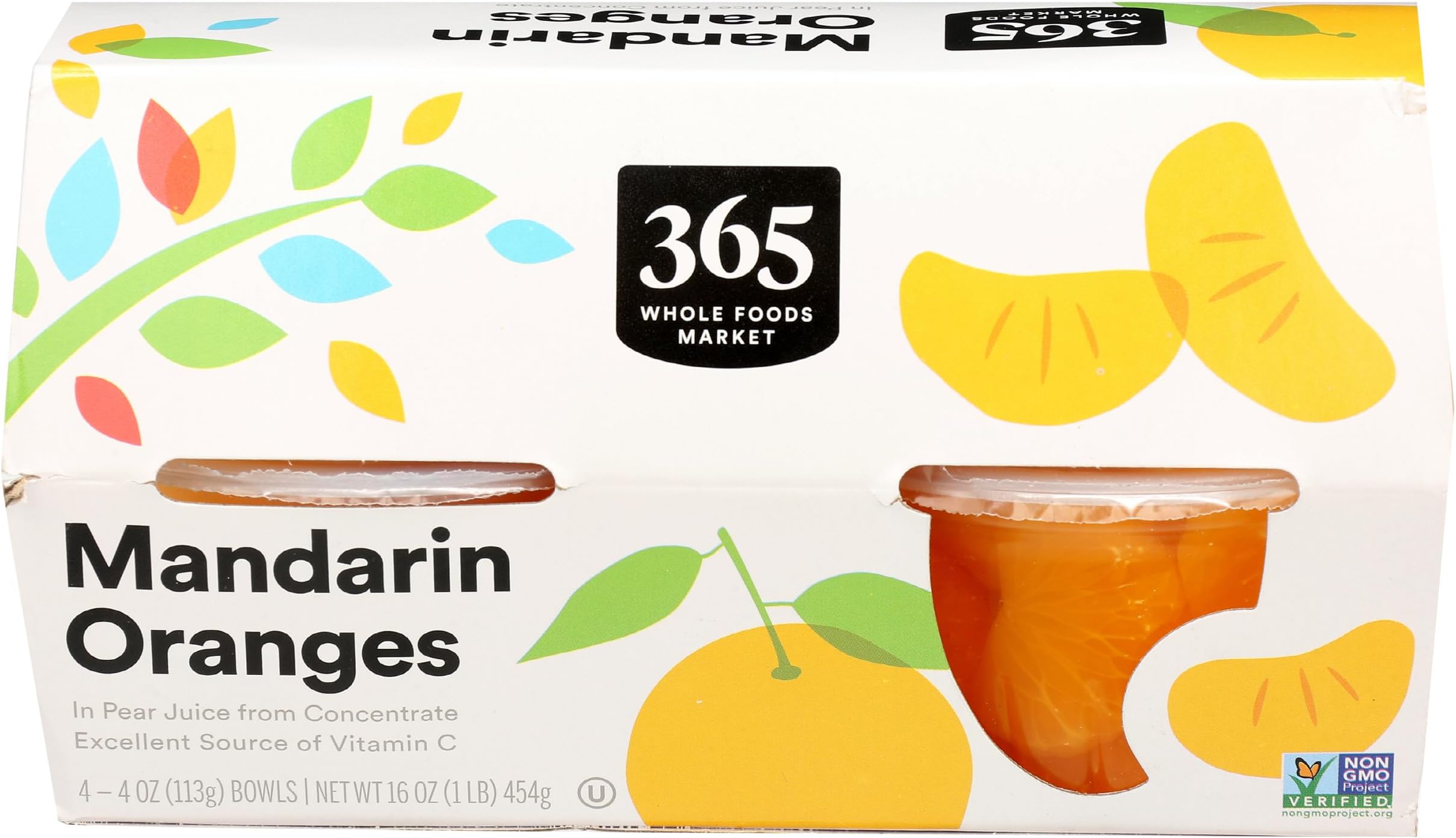Oranges Mandarin, 4 Ounce, 4 Pack