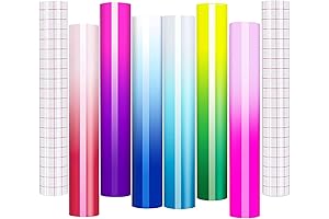 HTVRONT Color Changing Permanent Vinyl Hot and Cold Bundle