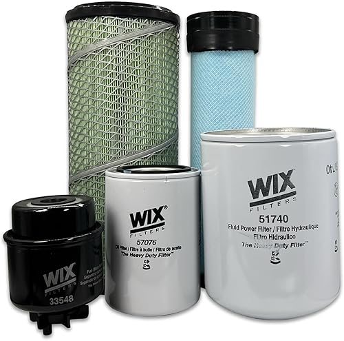 Miniatura 2 de HERO Kit de filtros de mantenimiento para filtros de tractor John Deere 5103 compatibles con OEM RE68048 RE68049 T19044 RE45864 RE60021 (TSN