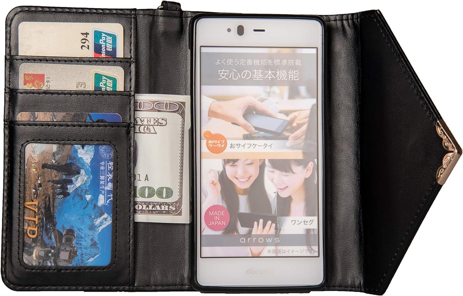 Amazon.co.jp: Xperia 1手帳型 ケース 財布型SO-03Lカバー 人気 SOV40
