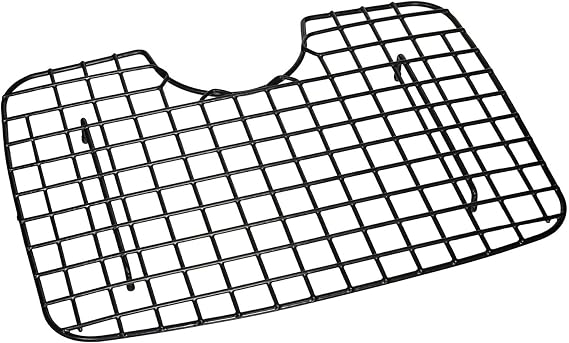 Better Houseware D-Shape Sink Protector - Black