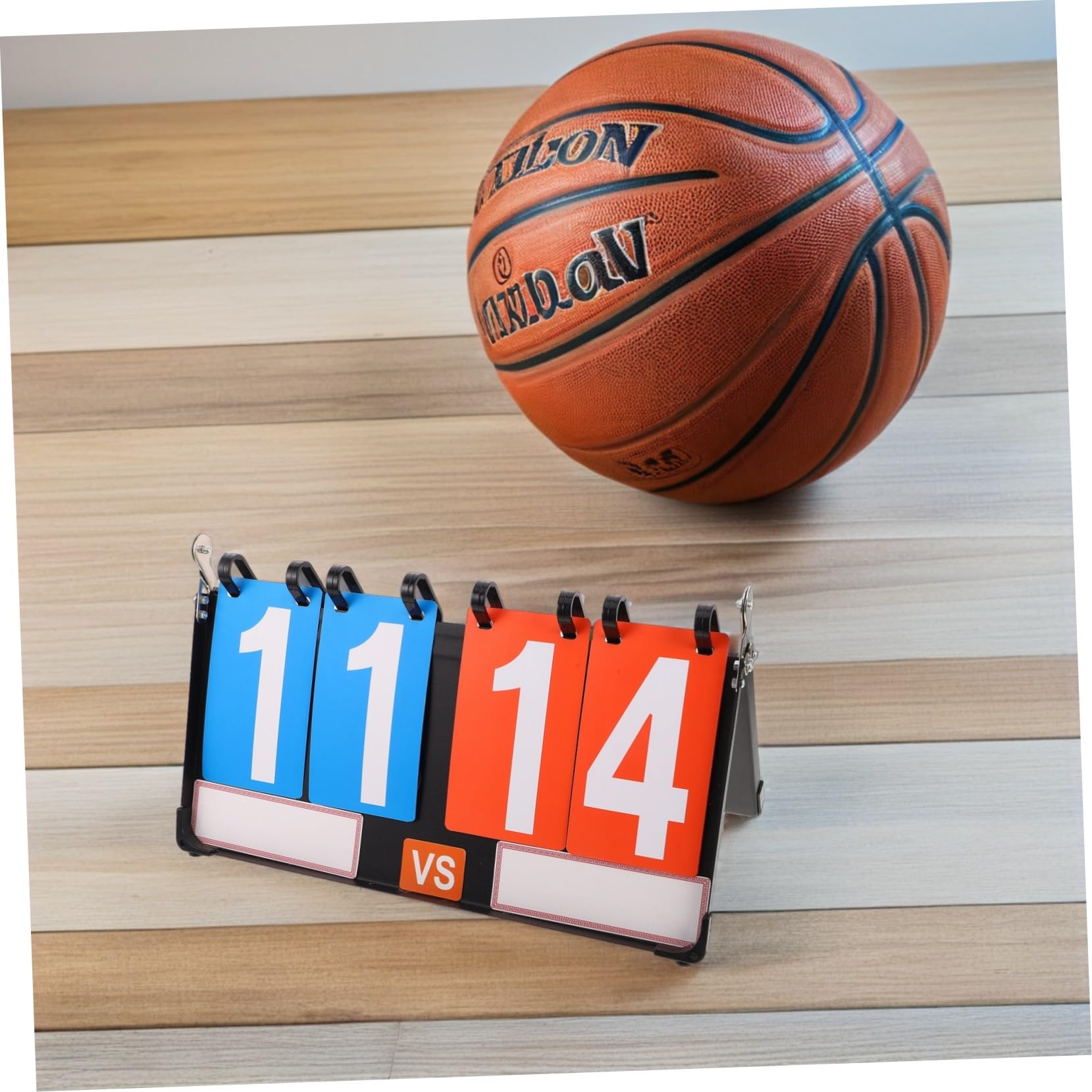 Anneome Multisport Flip Scoreboard Manuale da Tavolo con Numeri Visibili per Pallavolo Snooker Pickleball Calcio e Basket Portatile e Facile da Usare