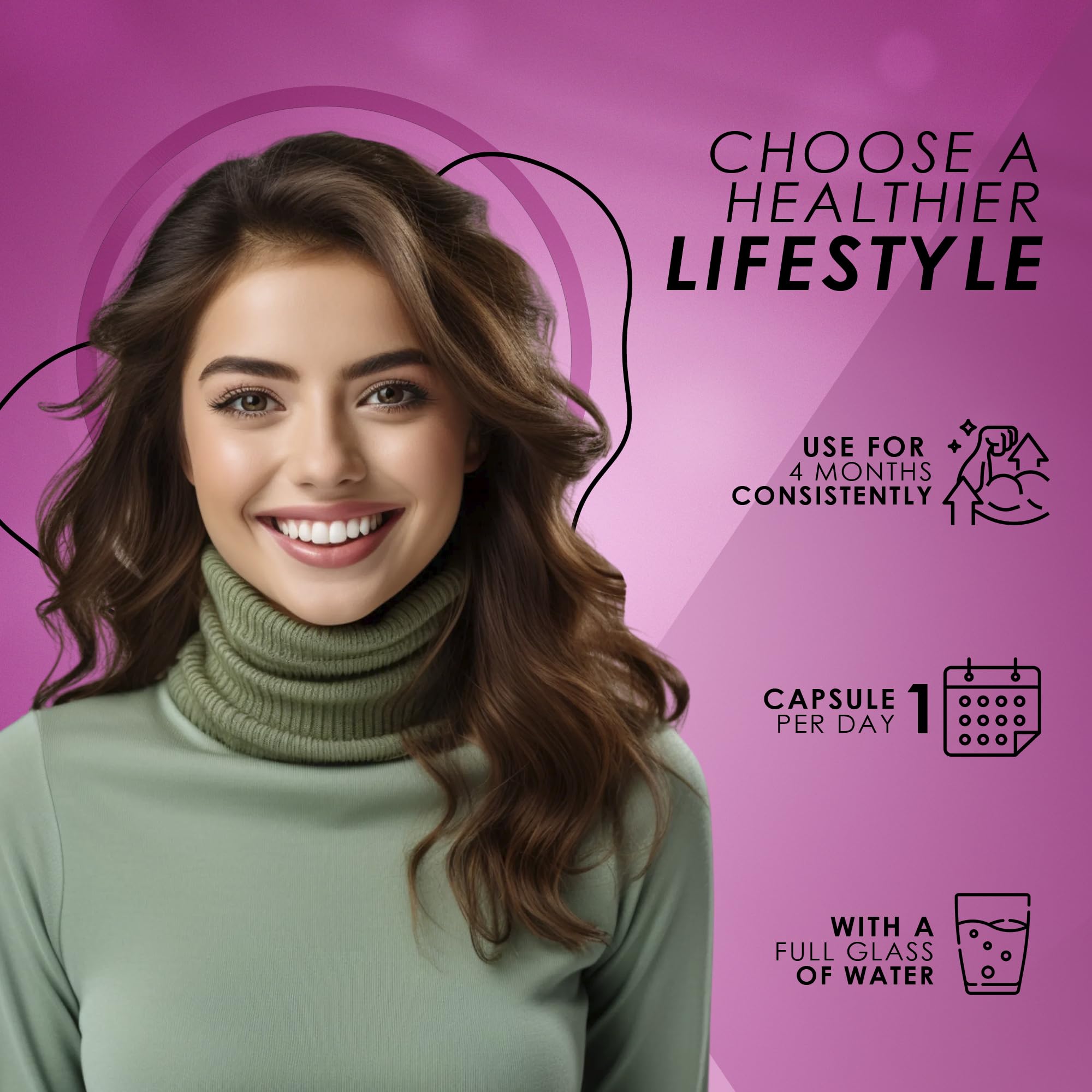 Ambrosial Calcium Magnesium Zinc & Vitamin D3| High Potency Calcium Tablets for Women & Men for Healthy Bones, Muscles & Teeth| Premium Calcium Supplements (Pack of 1-120 Softgels) — Amazon image 5