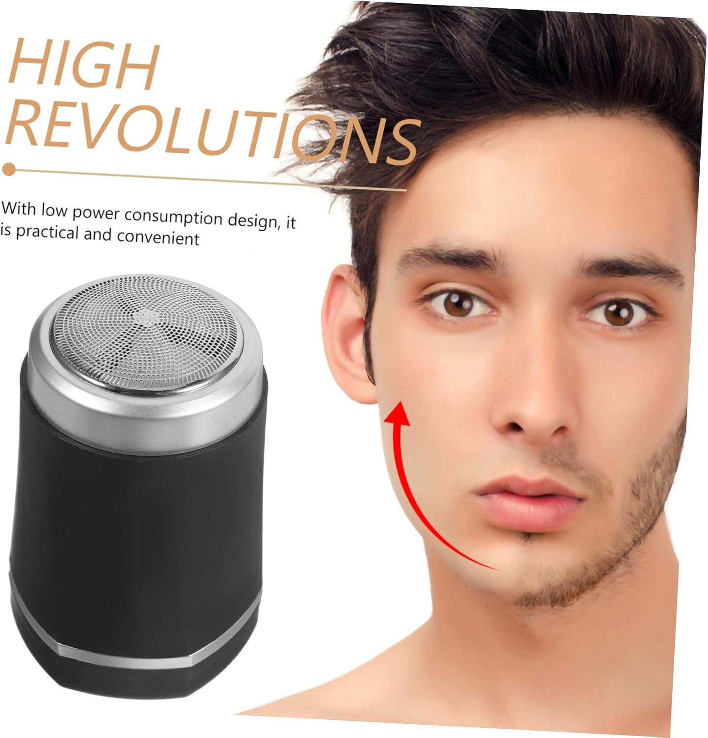 CALLARON Multipurpose Electric Razor USB Charging Shaver for Men Daily Use Shaving Razor Comfortable One-Handed Control