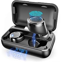TWS Earphones Wireless Earbuds Compatible with Motorola Moto G Power 5G 2024,2023,2022,2021,2020, Headphones True Stereo Headset Hands-Free Mic Charging Case
