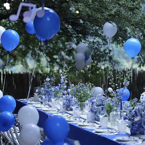 Miniatura 19 de 110 globos de neón UV que brillan en la oscuridad, suministros de fiesta de luz negra para fiesta brillante, helio, globos fluorescentes de neón