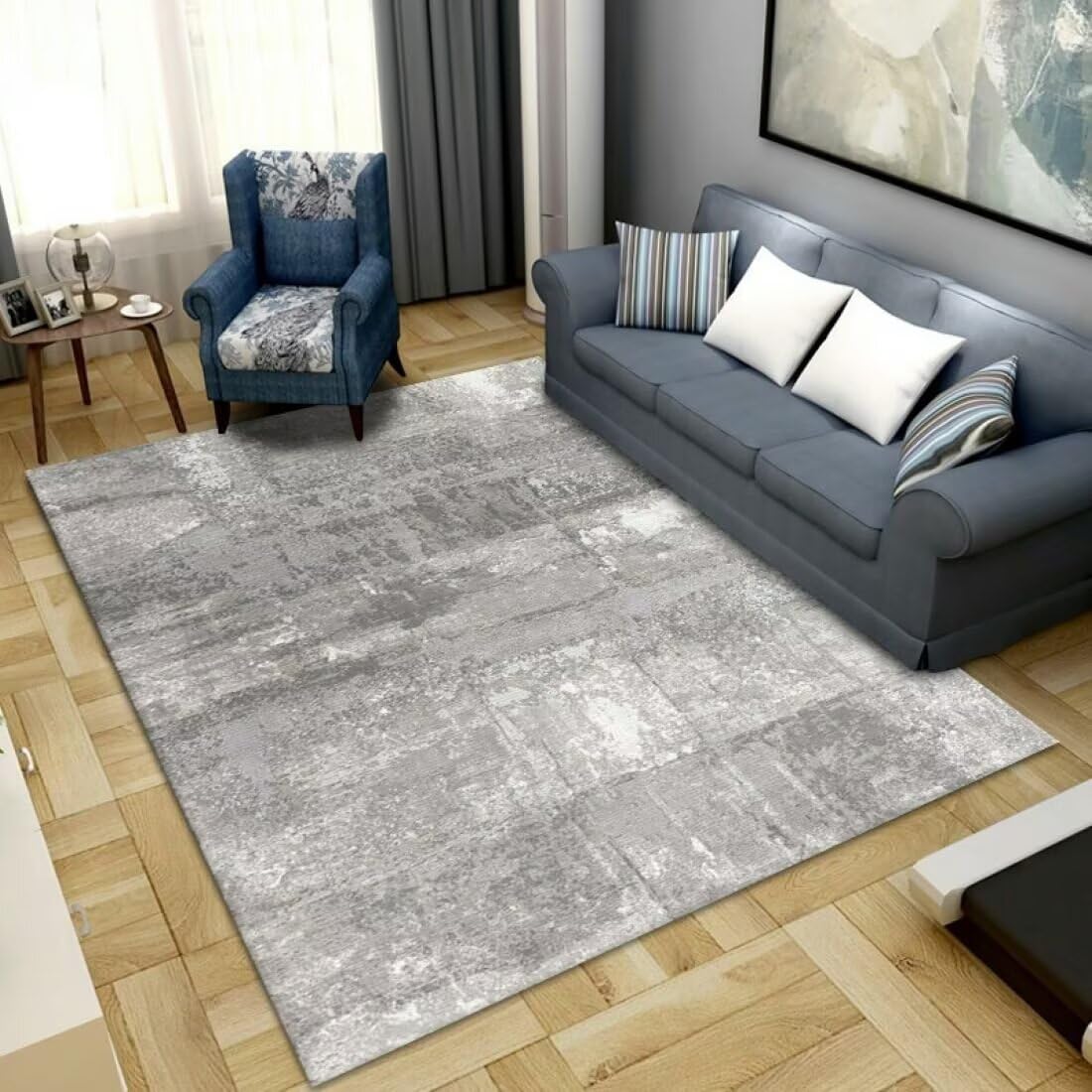 Tapis de chambre fille 120x200cm antiallergique et doux pour enfant