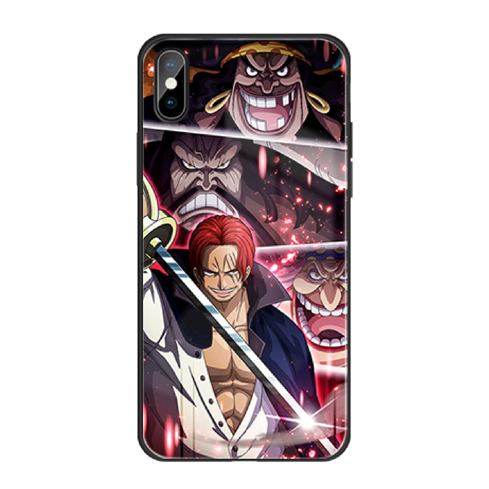 Amazon.co.jp: シャンクス スマホケース ワンピース iphone ケース one