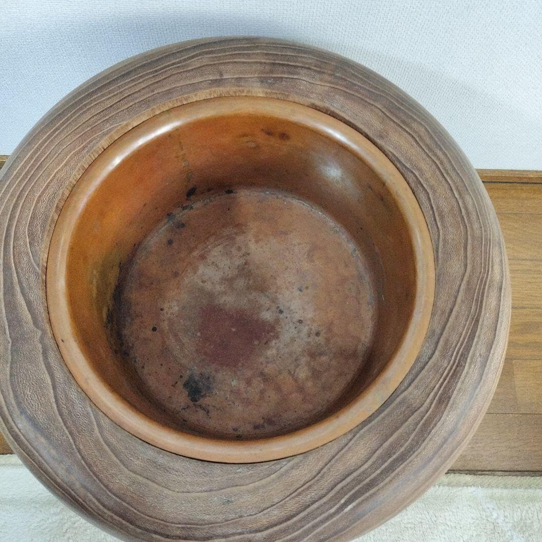 桐丸火鉢 桐箱つき 桐丸火鉢・桐箱つき 【楽天市場】桐の