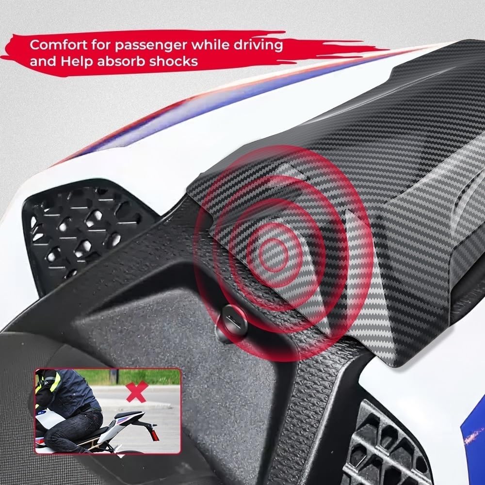 Soziusabdeckung Für BMW S1000RR & M1000RR (2019-2022) - Stylischer Sitzbezug Für Den Rücksitz, In Verschiedenen Farben