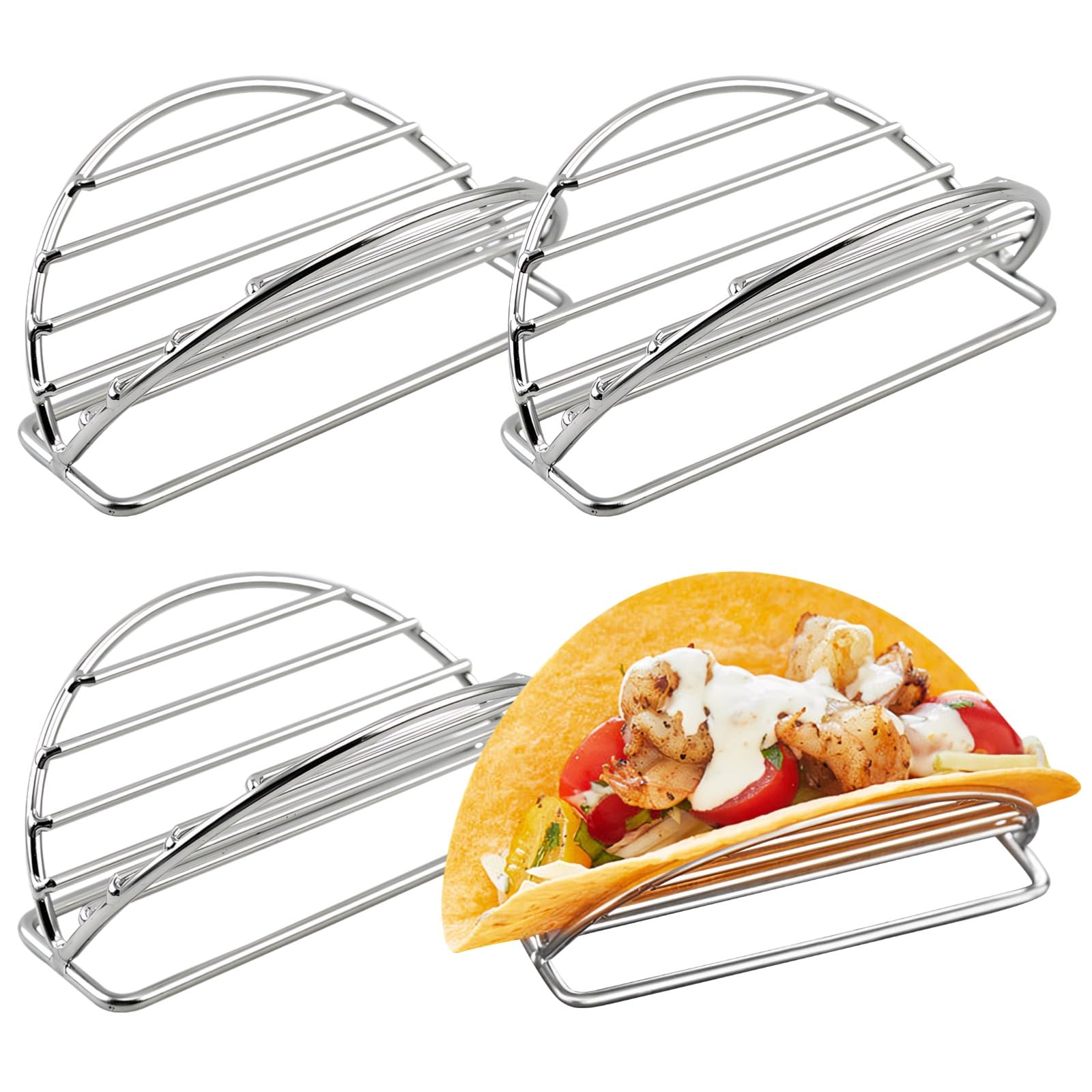 Support à tacos en acier pour des soirées fajitas conviviales en famille