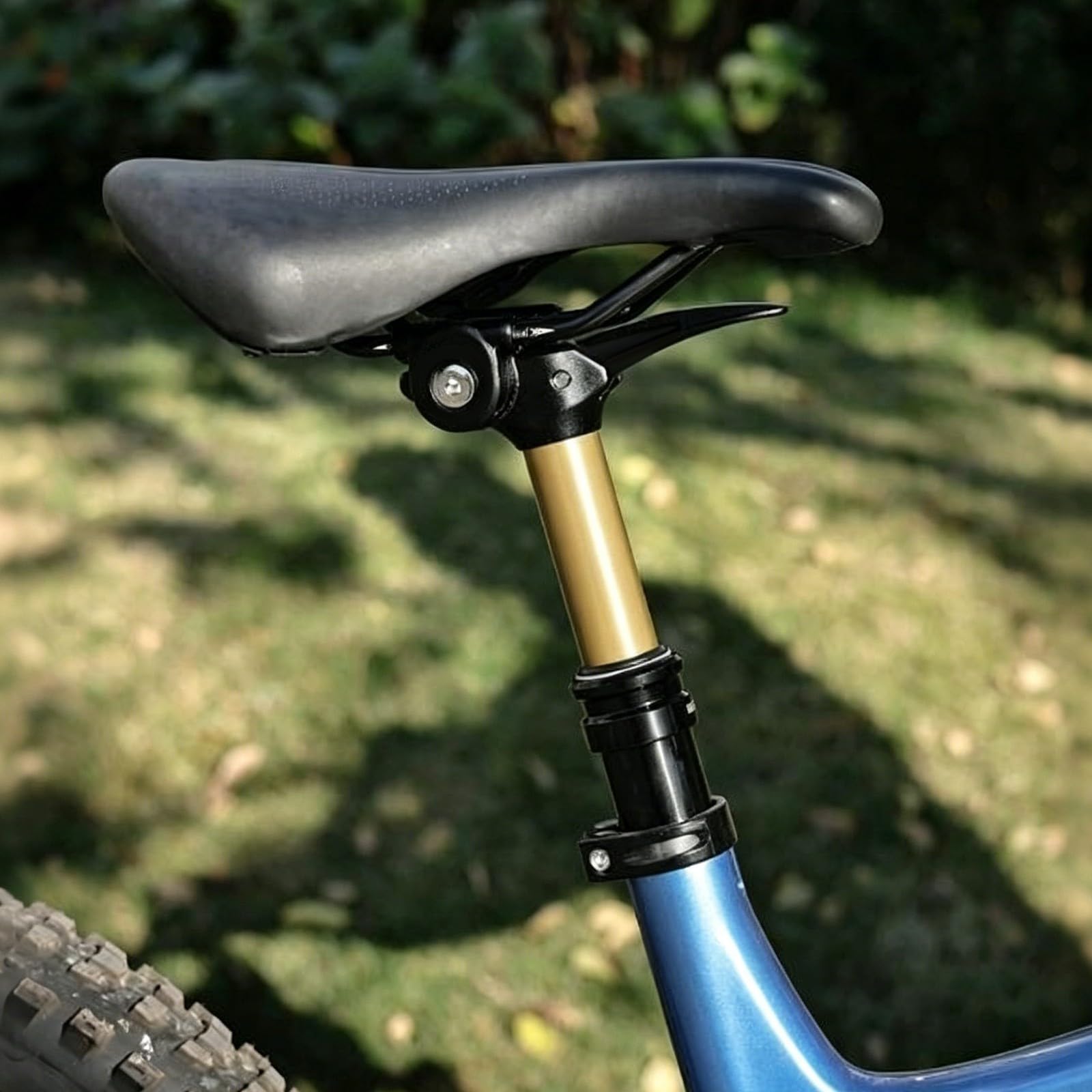 Reggisella telescopico per bicicletta, 27,2 mm/30,9 mm/31,6 mm, reggisella idraulico abbassabile, altezza regolabile, per MTB, ghiaia, bici da corsa, E-MTB, portata fino a 120 kg
