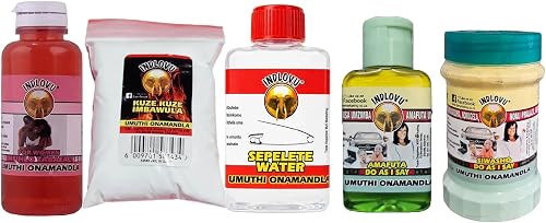 Indlovu 5-in-1 Traditional Spiritual Combo Set