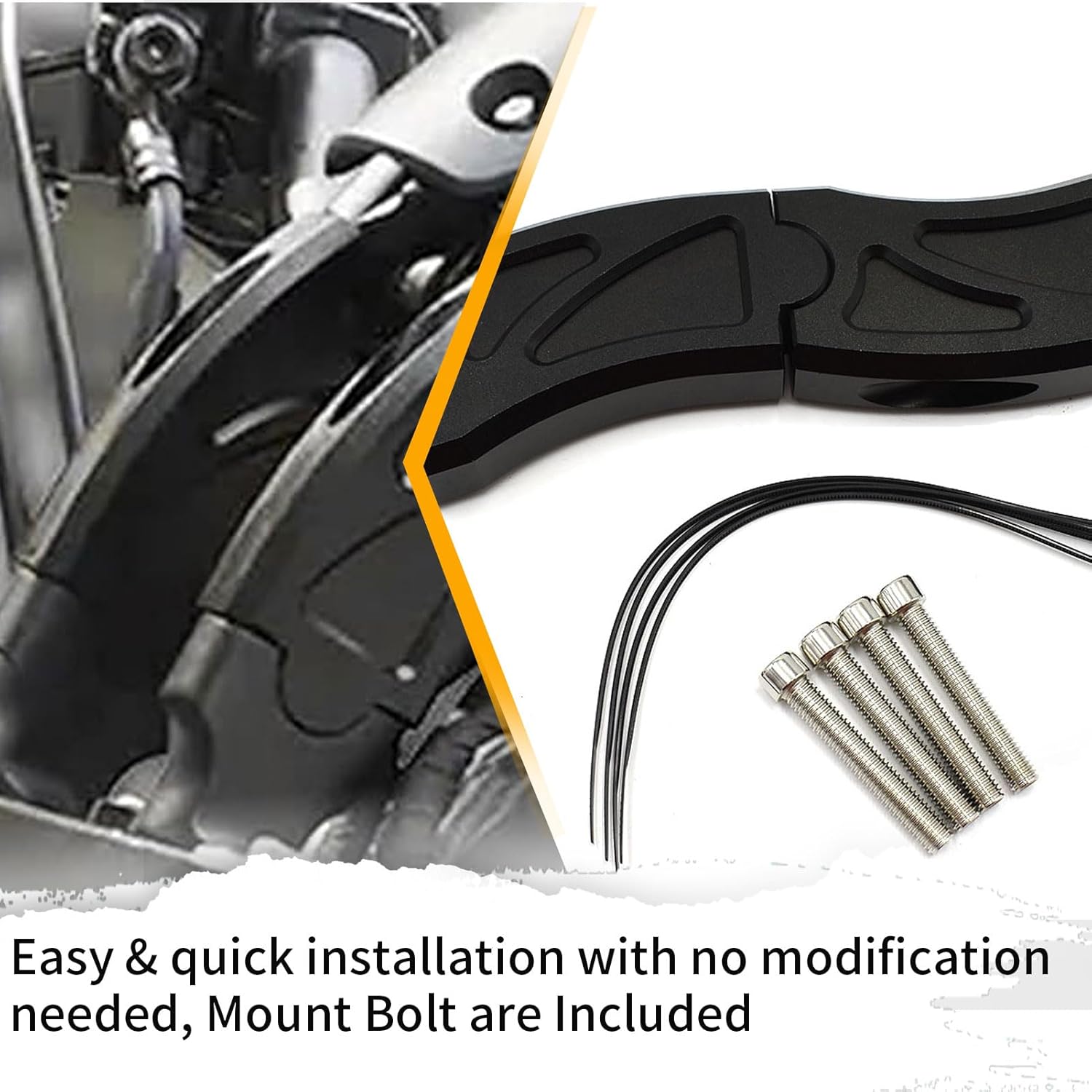 Motorcycle Handlebar Risers Move Backwards 25mm CNC Handle Bar Clamp Riser Bars Kit Rise 100mm Height for Ho&nd&a REBEL 500 300 CMX500 CMX300 2017-2025