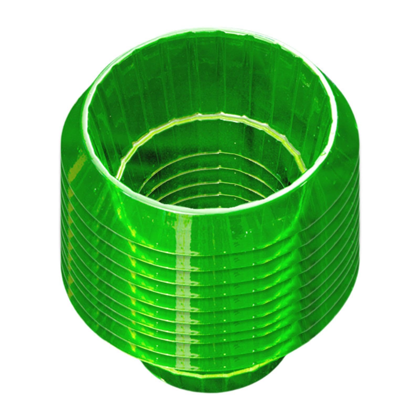 UJEAVETTE Snail Plant Collar Collar Transparent Garden Cloches for Indoor Pots Planter Green-image-27