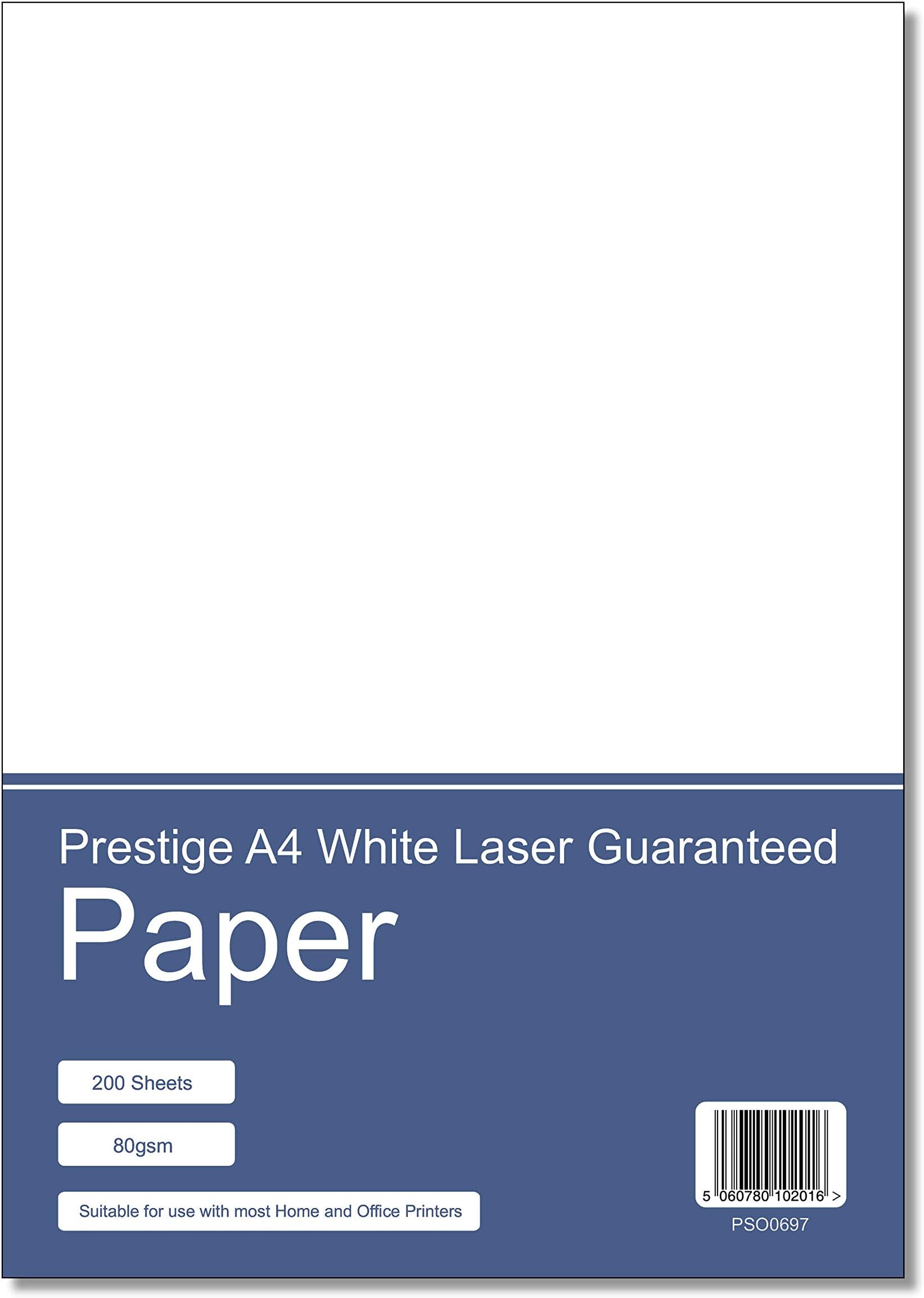 Wellpack Europe 1 x Ream of A4 Paper White Copier Laser & Inkjet ...