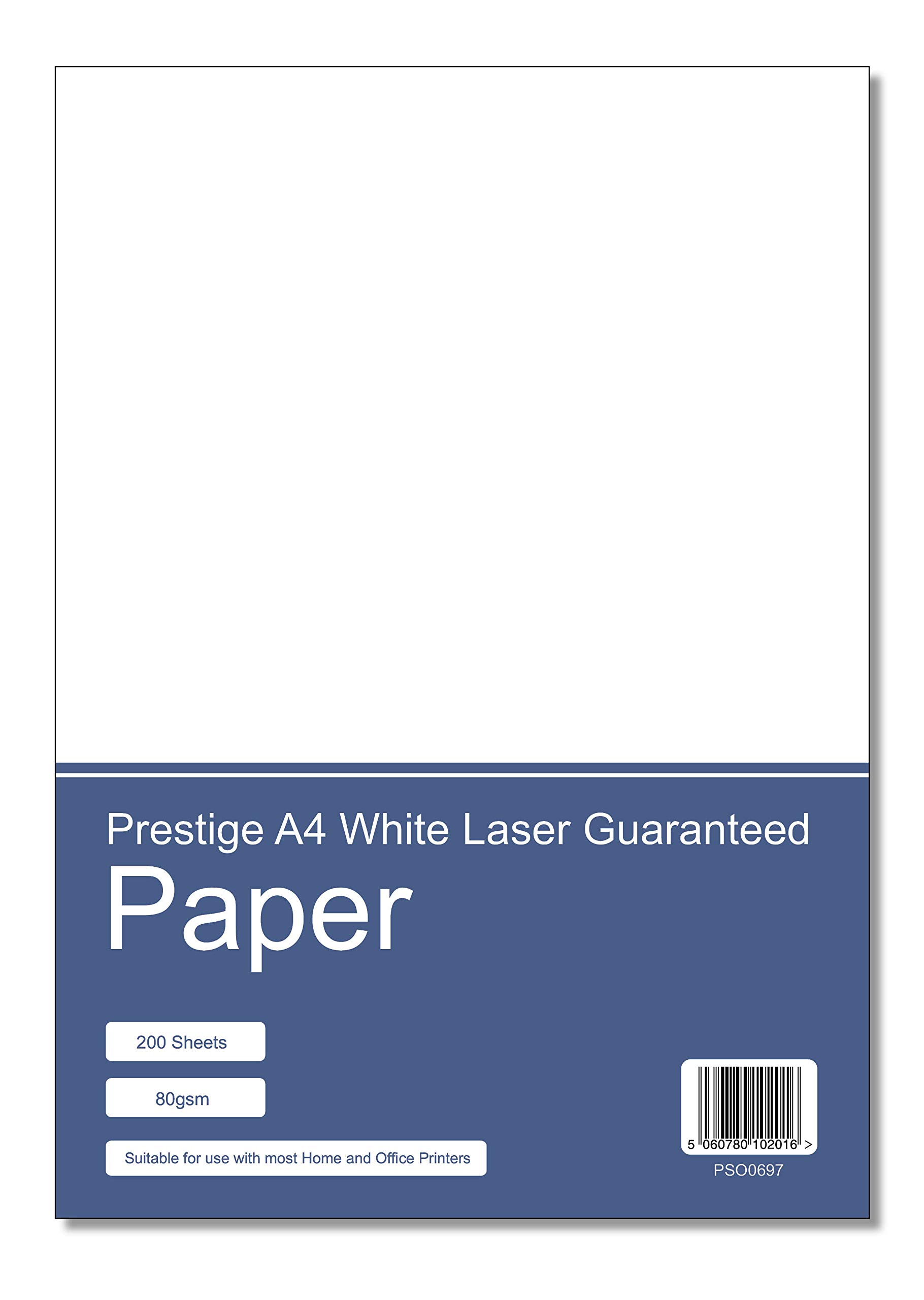 Prestige Quality Multipurpose A4 80g Office Printer Copy Copier Paper White (200)