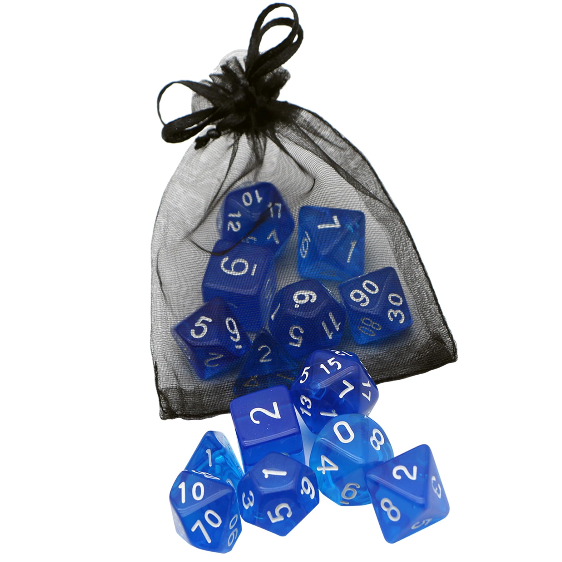 DND Dice Set -7 Polyhedral Dices Suitable for Dungeons&Dragons RPG, MTG Role Playing Table Games - Premium Quality, Durable, and Precision Balanced (