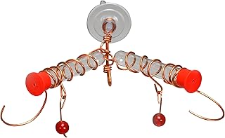 Songbird Essentials Window Wonder Two Tube Hummingbird Bird Feeder